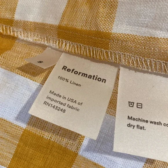 REFORMATION BEVERLY DRESS Small - Picture 5 of 5